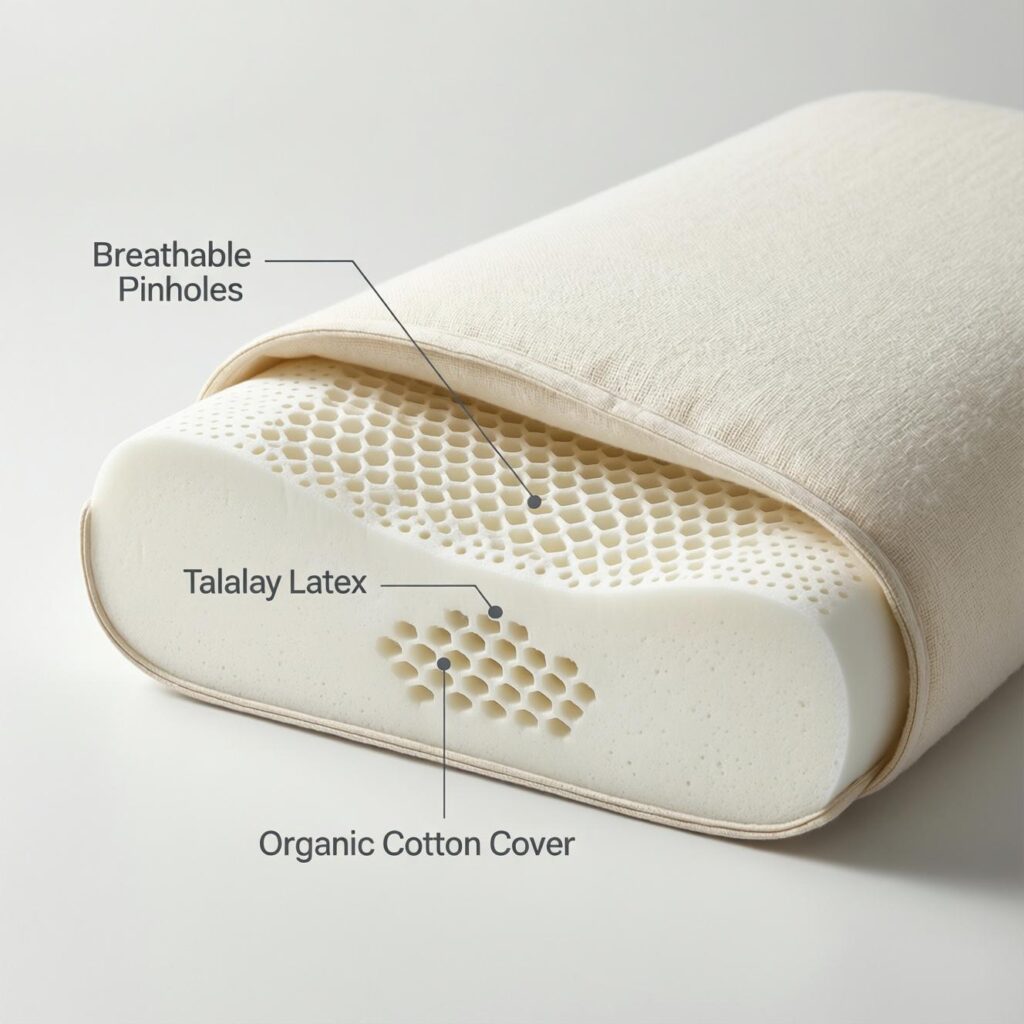 best latex pillow
