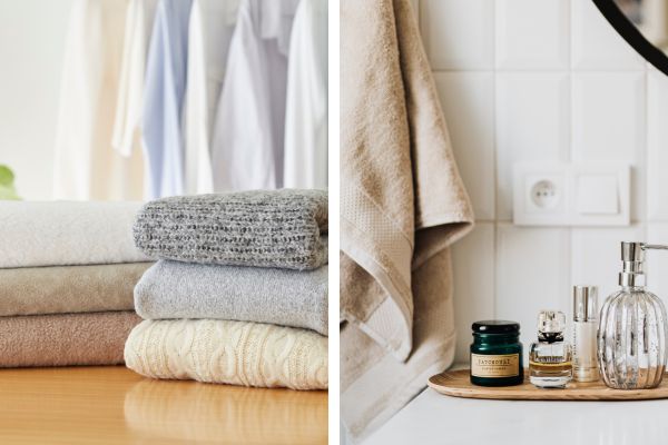 hand towel vs  bath towel 
