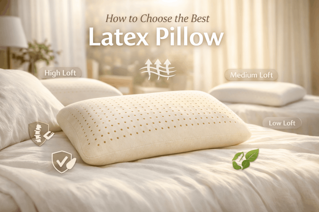 best latex pillow
