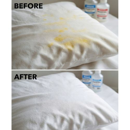 how to wash a pillow