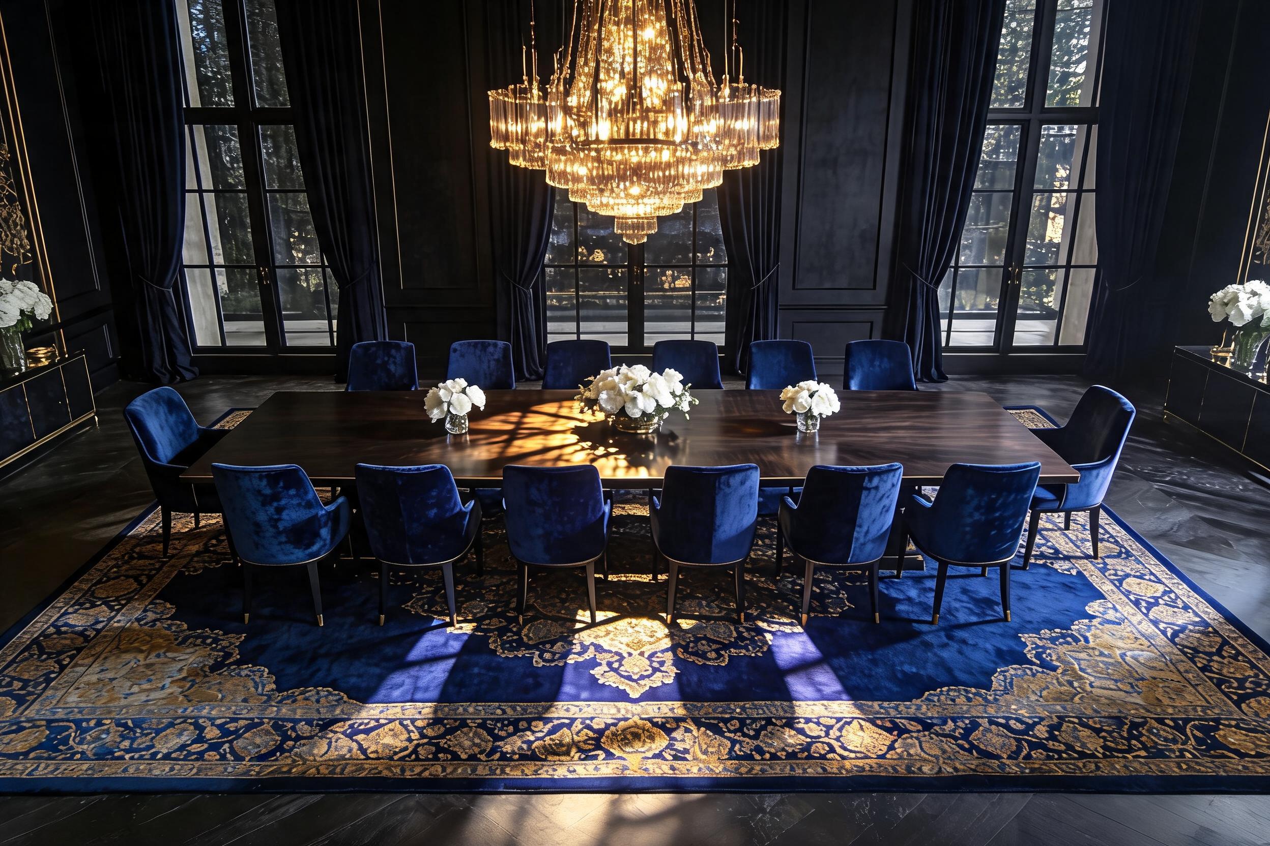 dining room rug