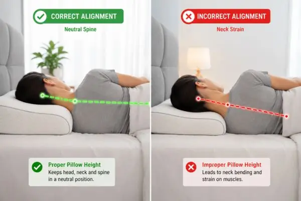 Best affordable sleeping pillow for neck pain?
