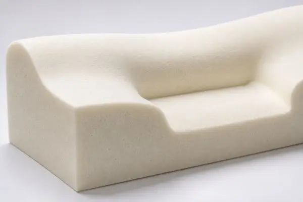 Solid memory foam core inside Original Groove Pillow

